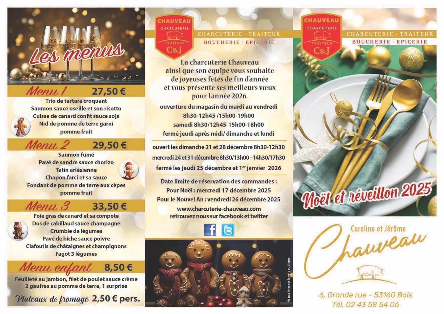 charcuterie chauveau fetes de fin d'année 1