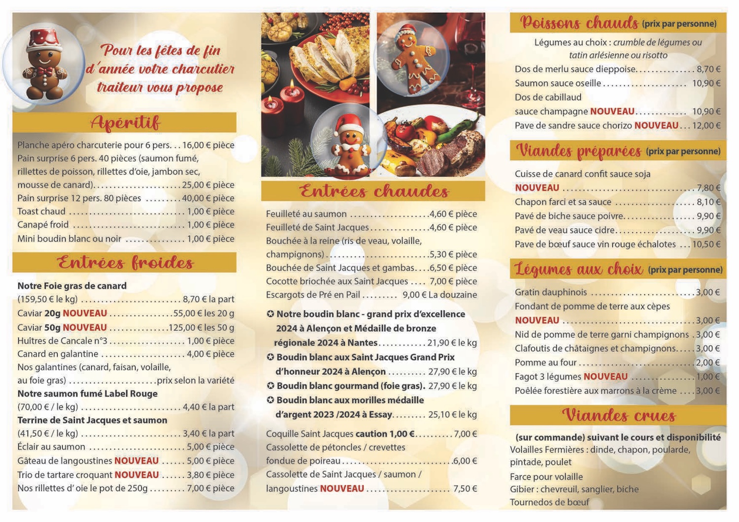 charcuterie chauveau fetes de fin d'année 2